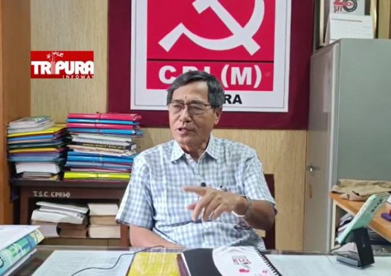 Water, Food Crisis, Poverty & Malaria Hit Tripura’s Interior Areas : CPI-M slammed BJP Govt